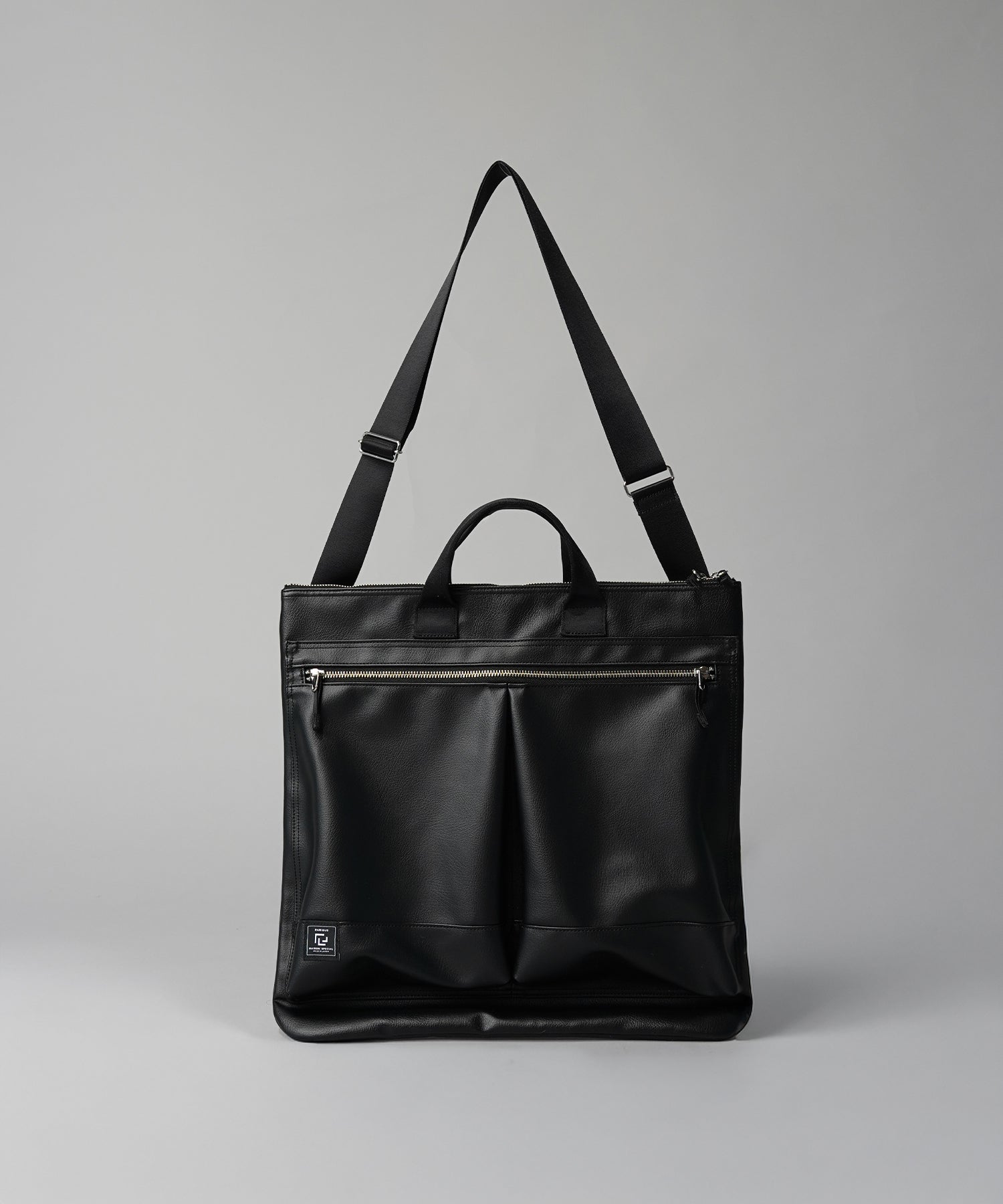 Aluminum Bonded Leather Shoulder Bag
