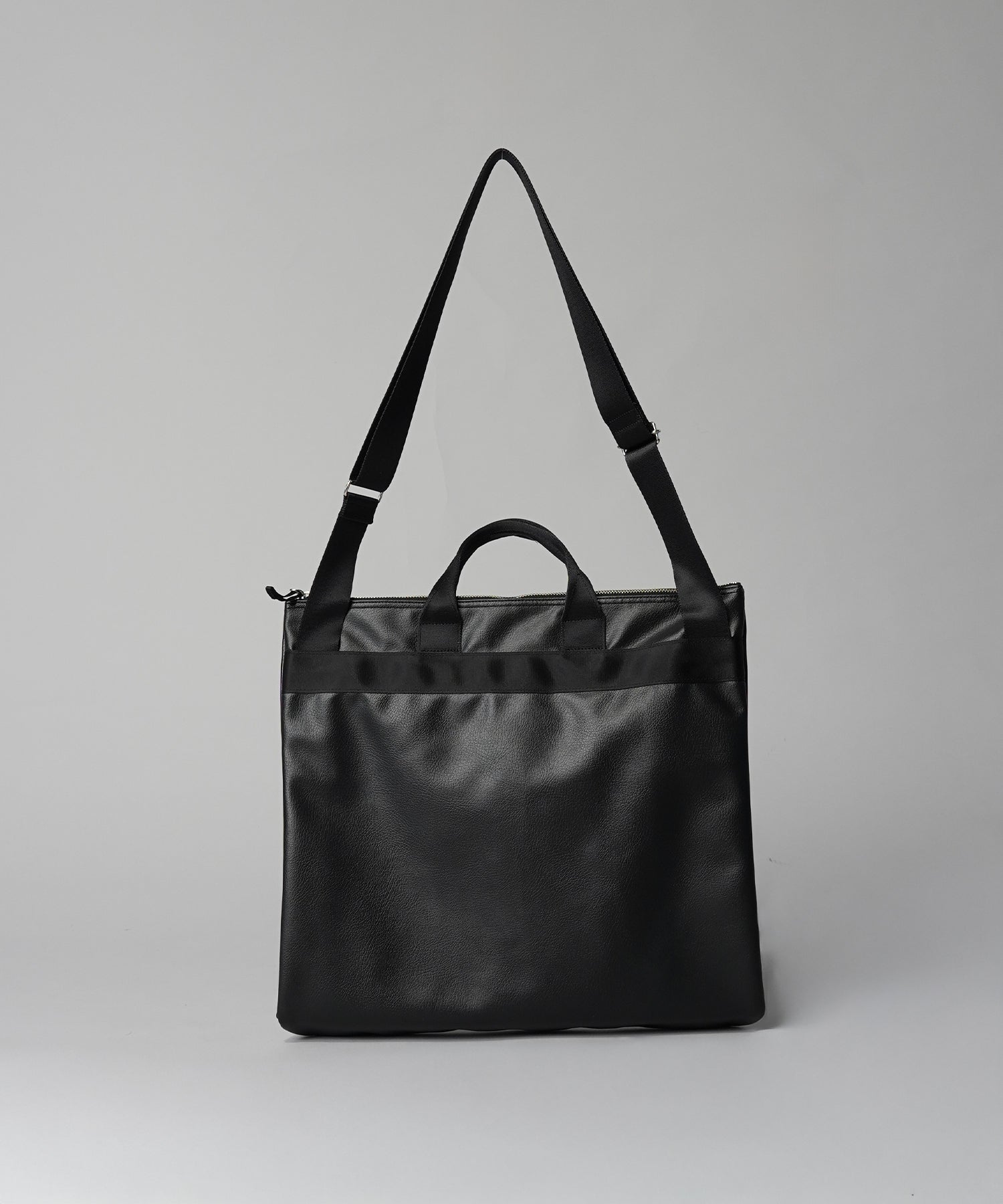 Aluminum Bonded Leather Shoulder Bag