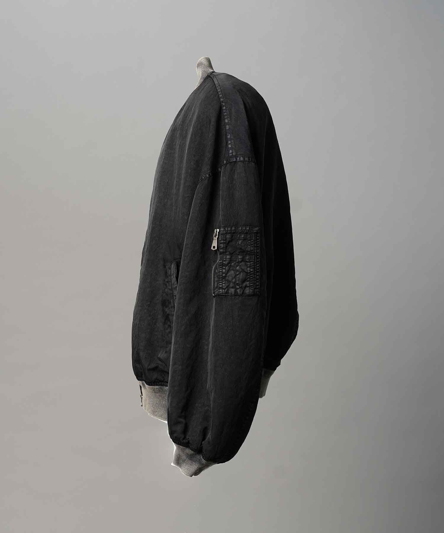 [25AW PRE-ORDER] Prime-Over Vintage Like Nylon MA-1 Bomber Jacket