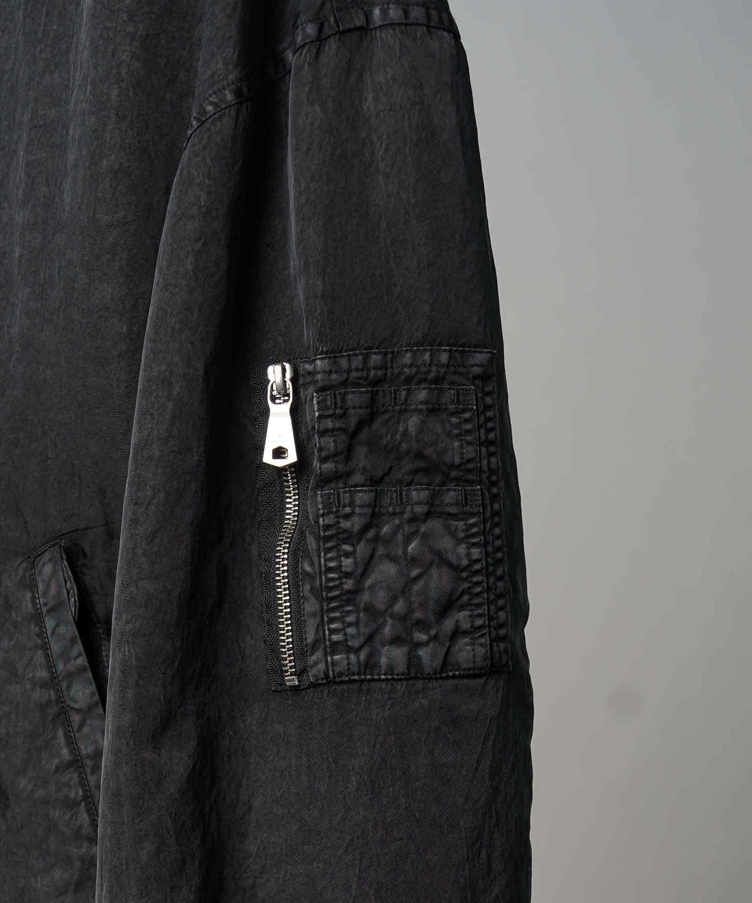 [25AW PRE-ORDER] Prime-Over Vintage Like Nylon MA-1 Bomber Jacket