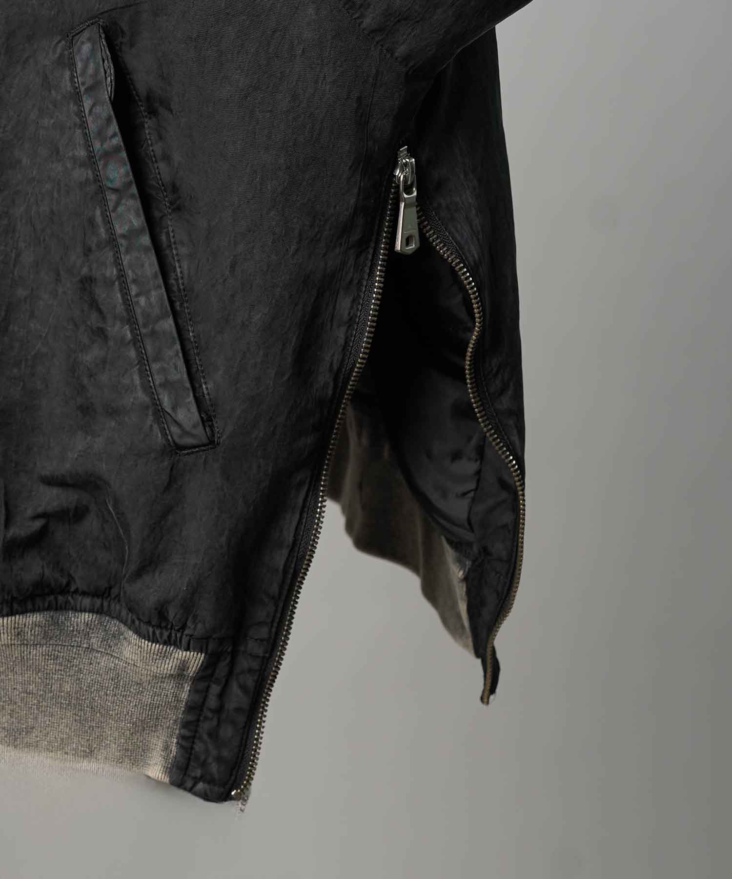 [25AW PRE-ORDER] Prime-Over Vintage Like Nylon MA-1 Bomber Jacket