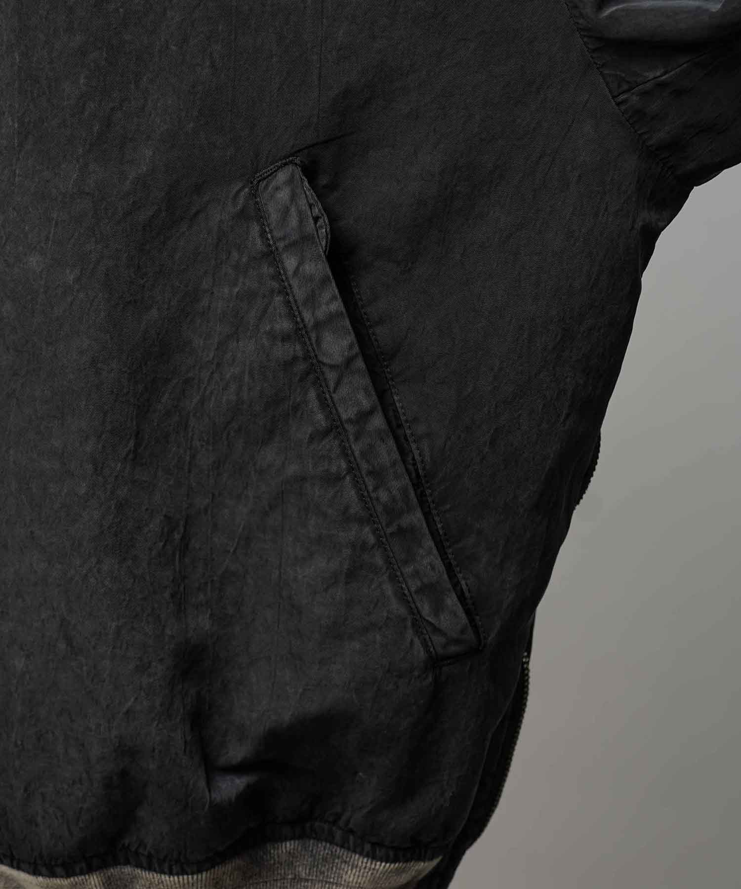 [25AW PRE-ORDER] Prime-Over Vintage Like Nylon MA-1 Bomber Jacket