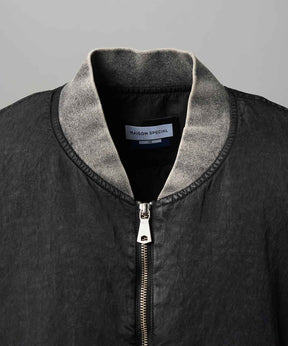 [25AW PRE-ORDER] Prime-Over Vintage Like Nylon MA-1 Bomber Jacket