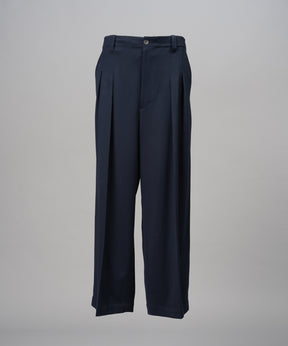 [26SS 预购] 透明 Trichotine 两褶 Prime 宽休闲裤