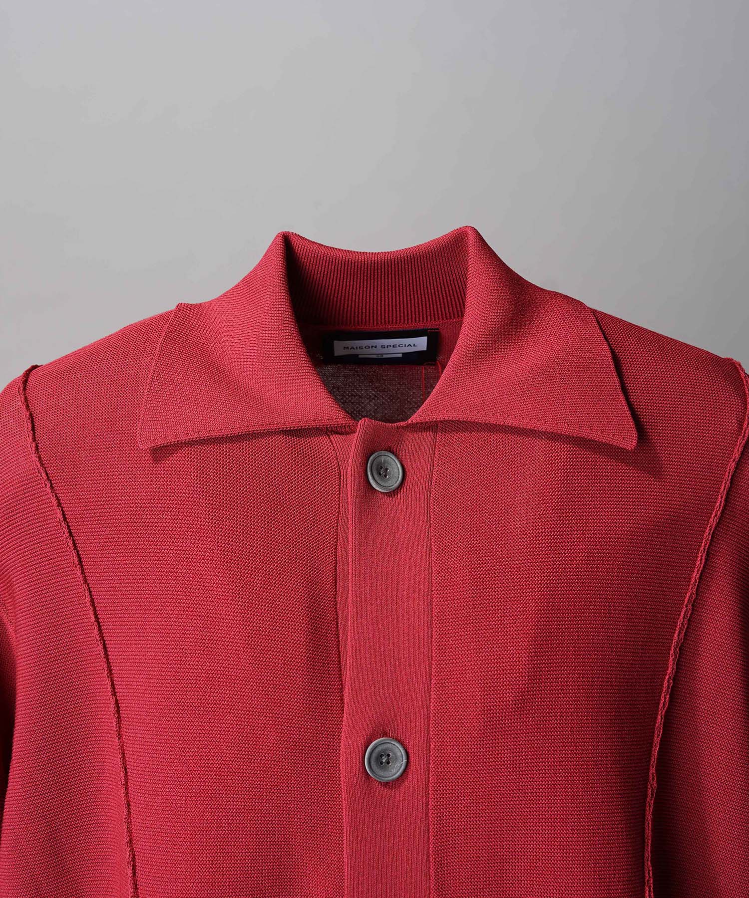 Gradation Short Length Prime-Over V-Neck Knit Pullover