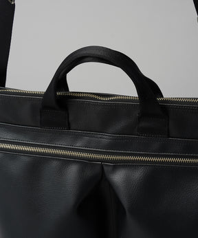 Aluminum Bonded Leather Shoulder Bag