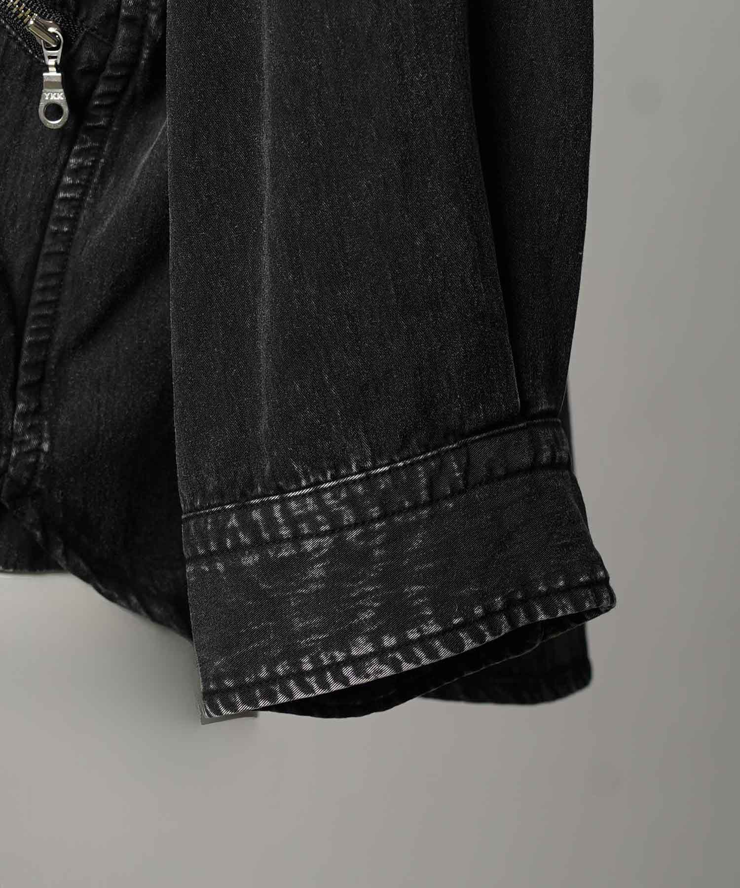 [25AW PRE-ORDER] Prime-Over Curved Zip Regular Collar Shirt