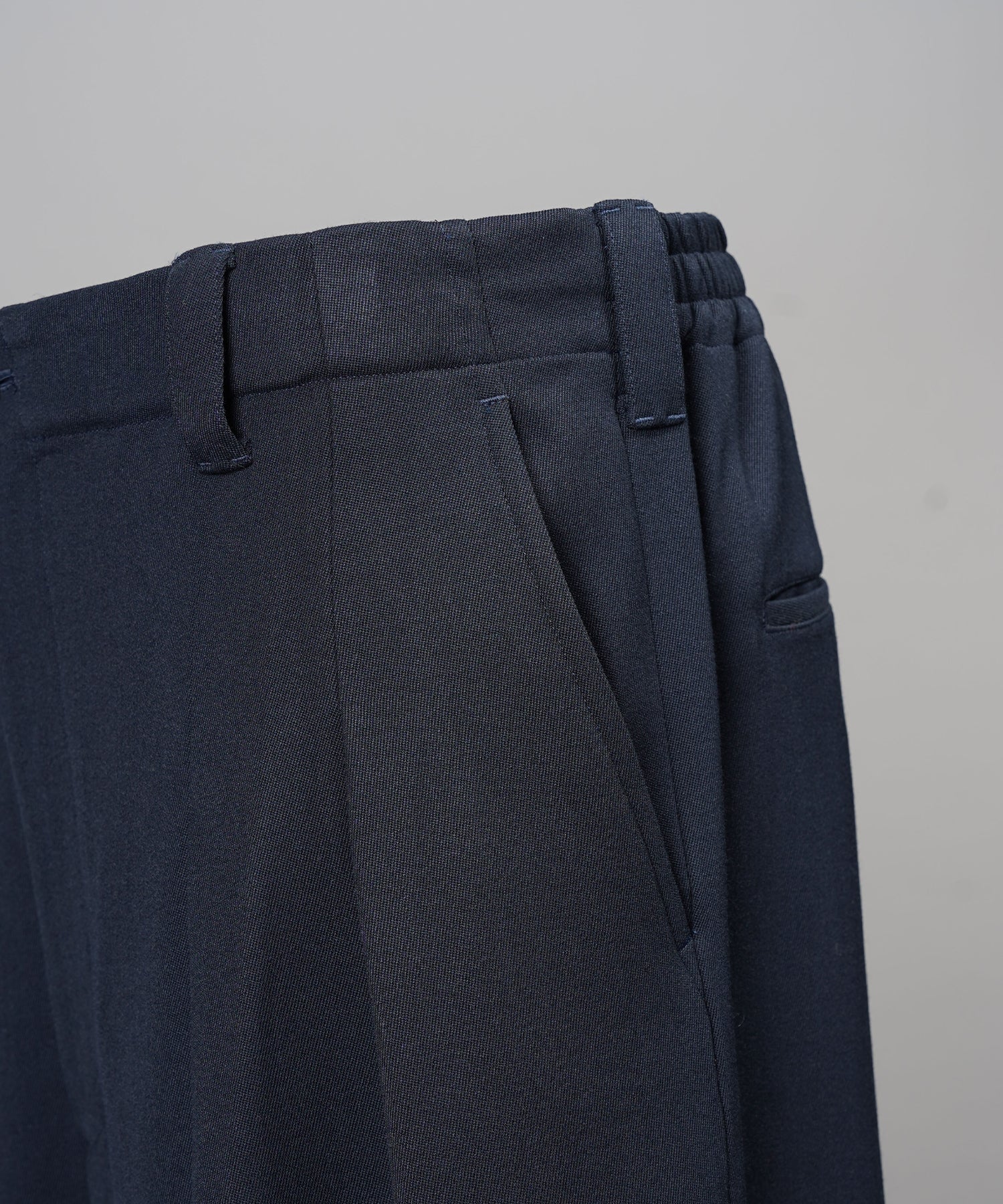 [26SS 预购] 透明 Trichotine 两褶 Prime 宽休闲裤