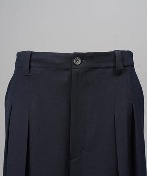 [26SS 预购] 透明 Trichotine 两褶 Prime 宽休闲裤