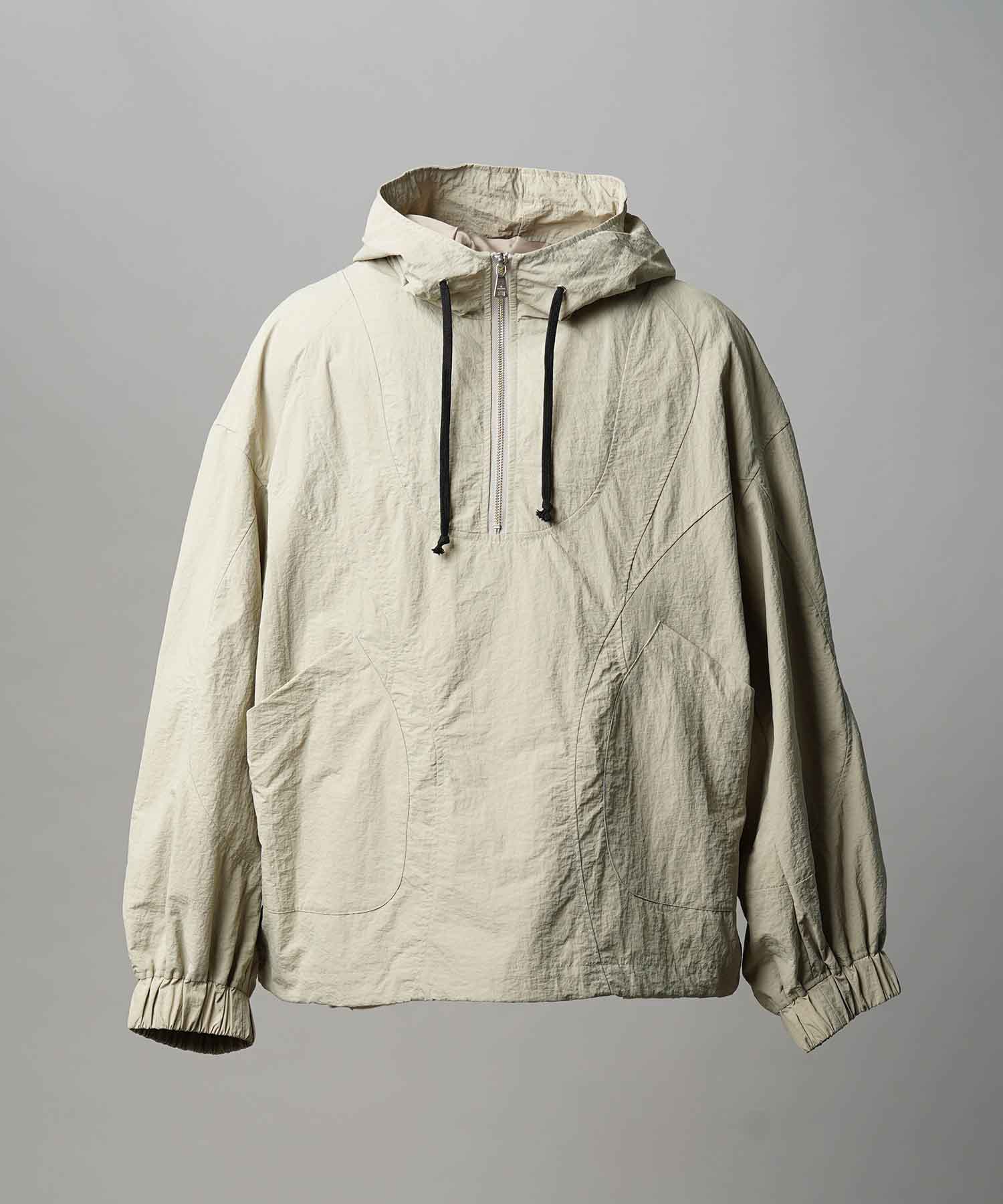 Prime-Over Half Zip Anorak Blouson