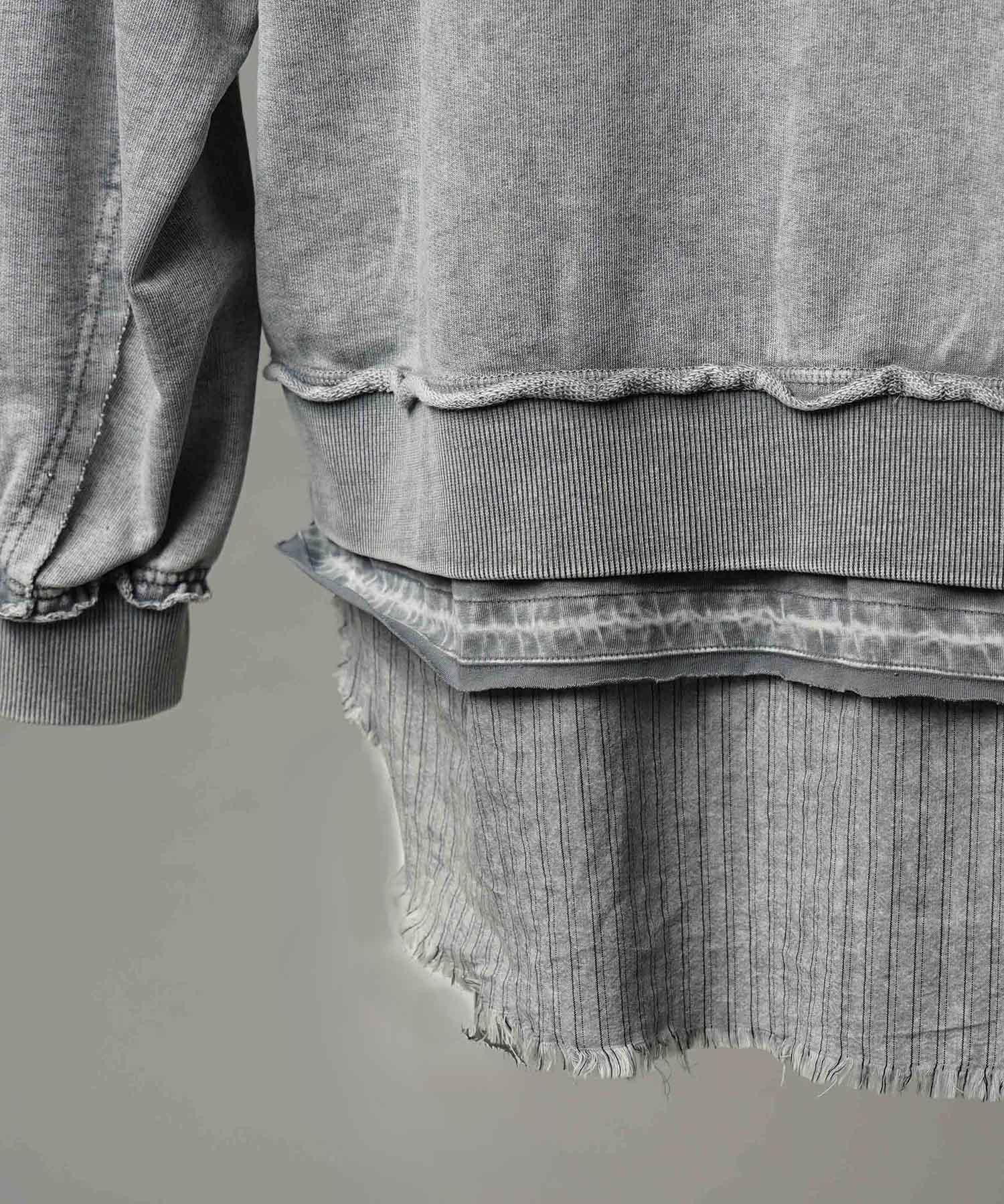 [25AW PRE-ORDER] Nuance Graphics Hand Stitching Long Sleeve TEE