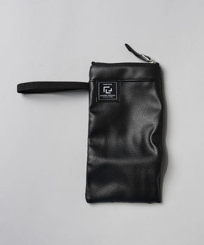 Aluminum Bonded Leather Shoulder Bag