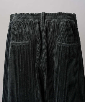 Wide-Wale Corduroy One-Tuck Pants