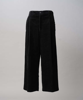 Wide-Wale Corduroy One-Tuck Pants