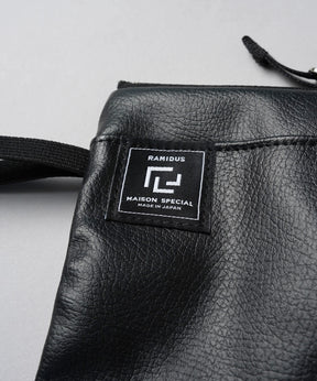 Aluminum Bonded Leather Shoulder Bag