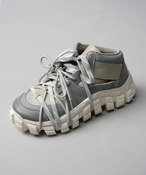 [SPECIAL SHOES FACTORY COLLABORATION] Rattling Sole Low-Cut Shoes