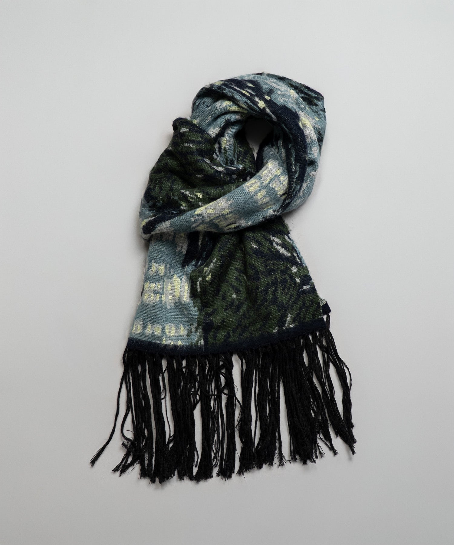 [25AW PRE-ORDER] Abstract Jacquard Scarf
