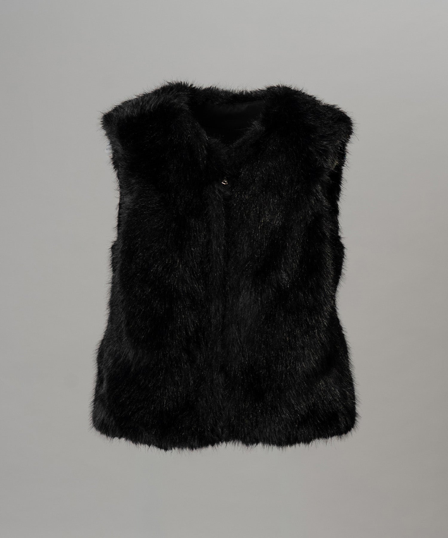 [25AW PRE-ORDER] Luxury Volume Eco Fur Prime-Over Vest