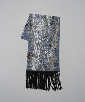 [25AW PRE-ORDER] Abstract Jacquard Scarf