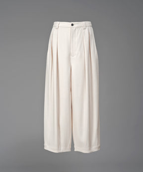 Dryamundsen Prime-Wide Three-tuck Balloon Pants
