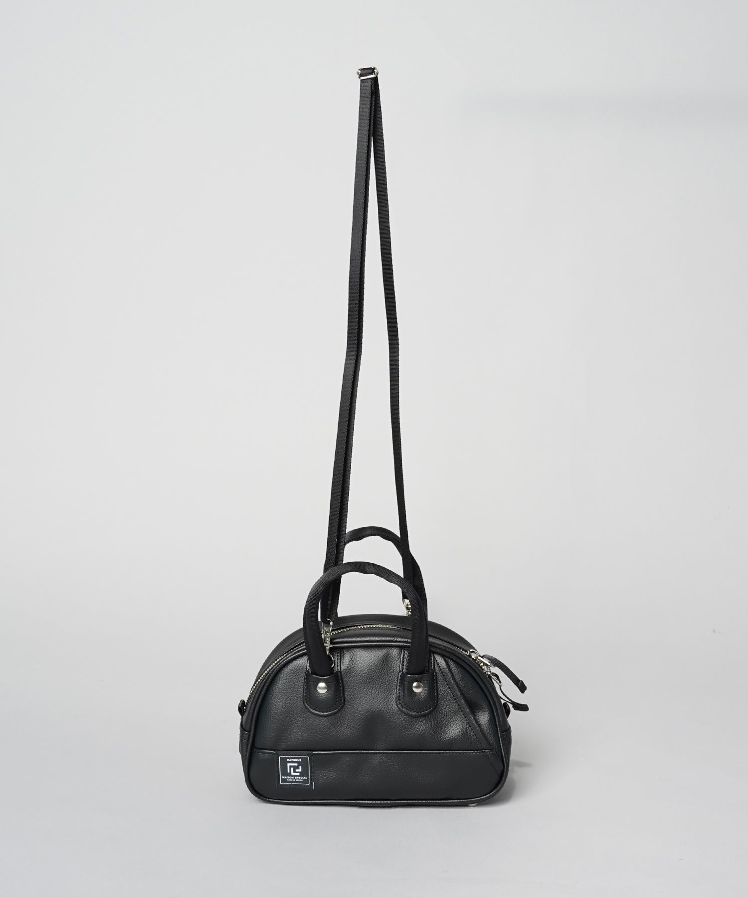 Aluminum Bonded Leather Shoulder Bag