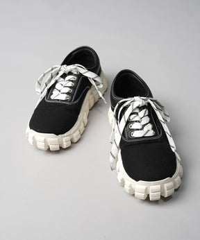 [SPECIAL SHOES FACTORY COLLABORATION] Rattling Sole Low-Cut Shoes