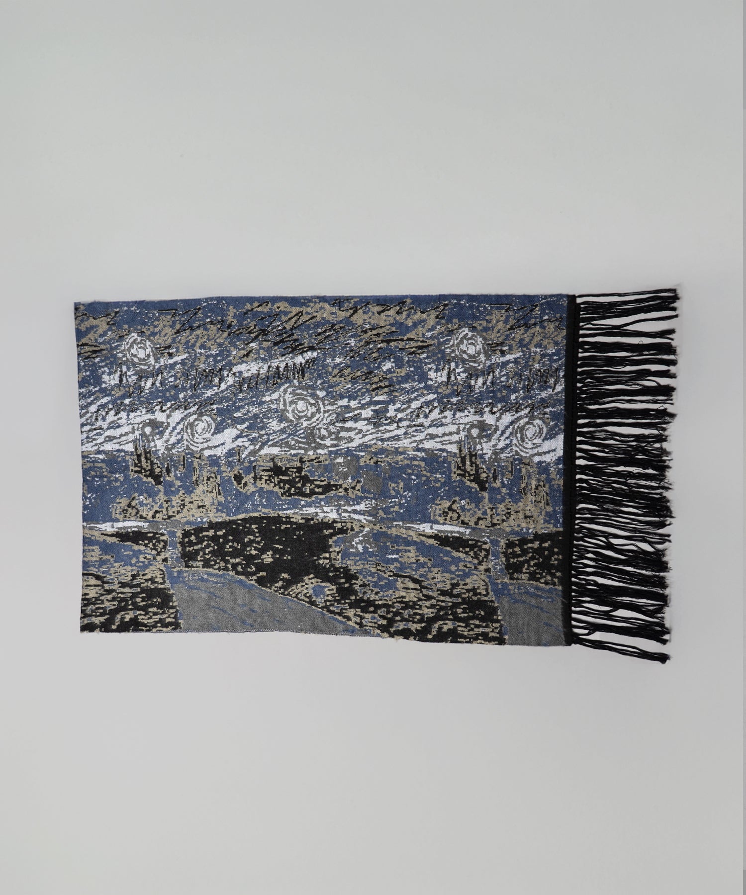 [25AW PRE-ORDER] Abstract Jacquard Scarf