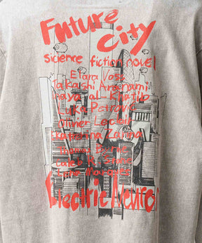 Artist Graphical Embroidery Prime-Over Crew Neck Long Sleeve T-Shirt