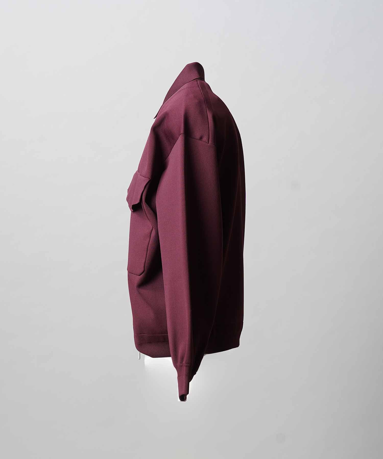 [25AW PRE-ORDER] Prime-Over Double Pocket Knit Zip Blouson