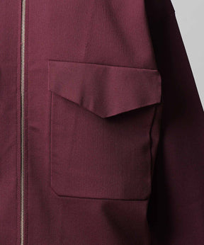 [25AW PRE-ORDER] Prime-Over Double Pocket Knit Zip Blouson