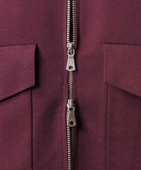 [25AW PRE-ORDER] Prime-Over Double Pocket Knit Zip Blouson