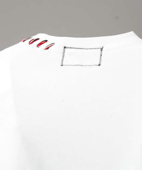[25AW PRE-ORDER] Nuance Graphics Hand Stitching Long Sleeve TEE