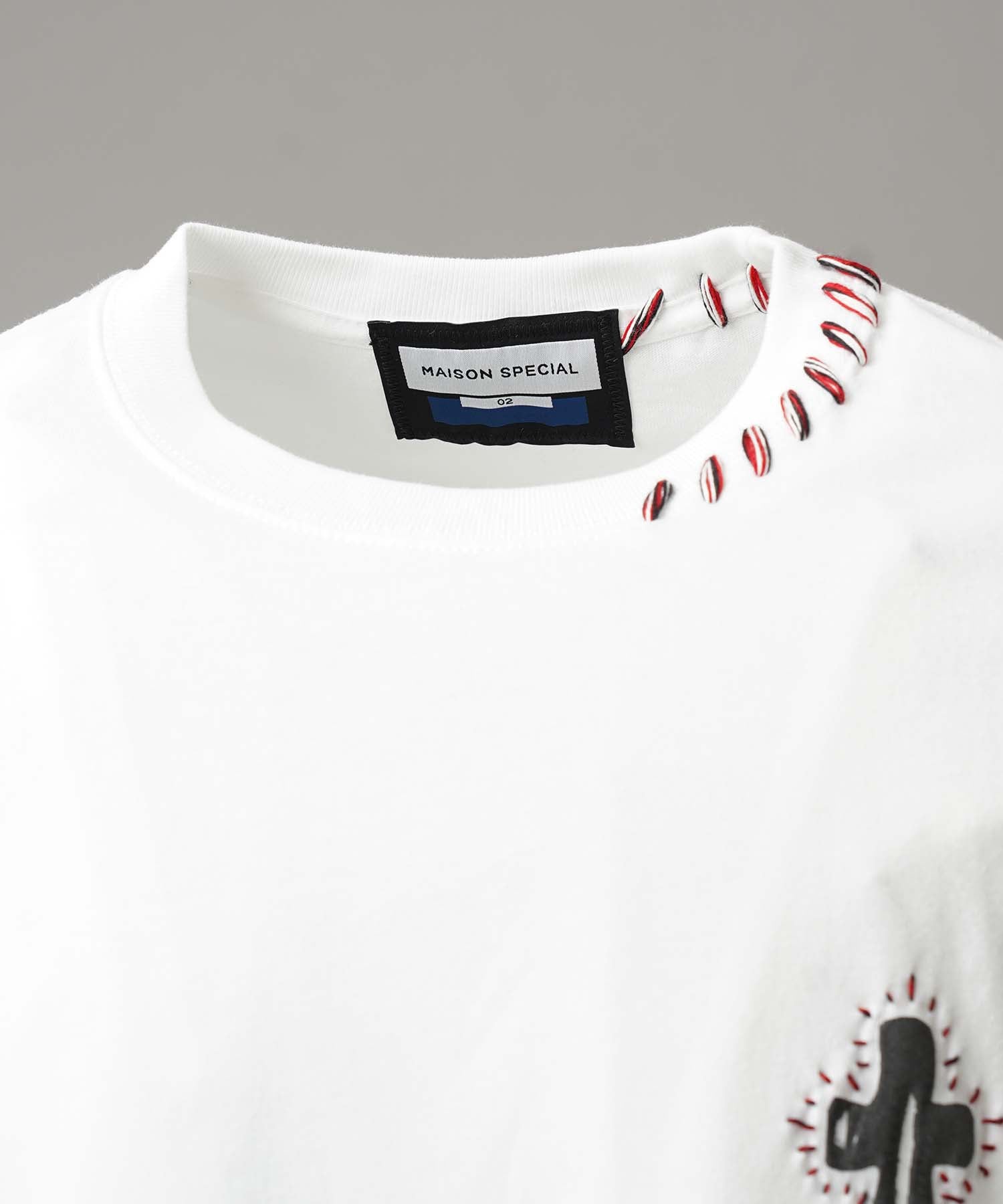 [25AW PRE-ORDER] Nuance Graphics Hand Stitching Long Sleeve TEE