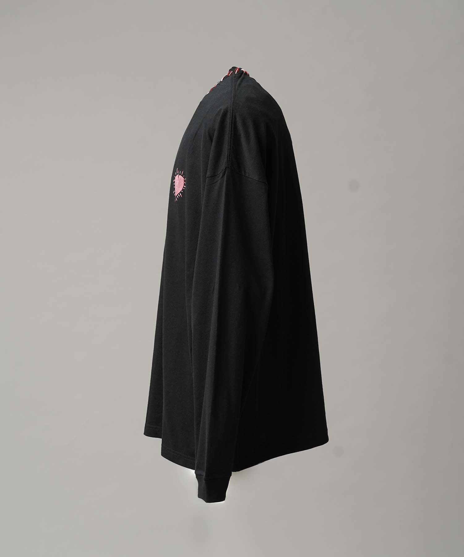 [25AW PRE-ORDER] Nuance Graphics Hand Stitching Long Sleeve TEE