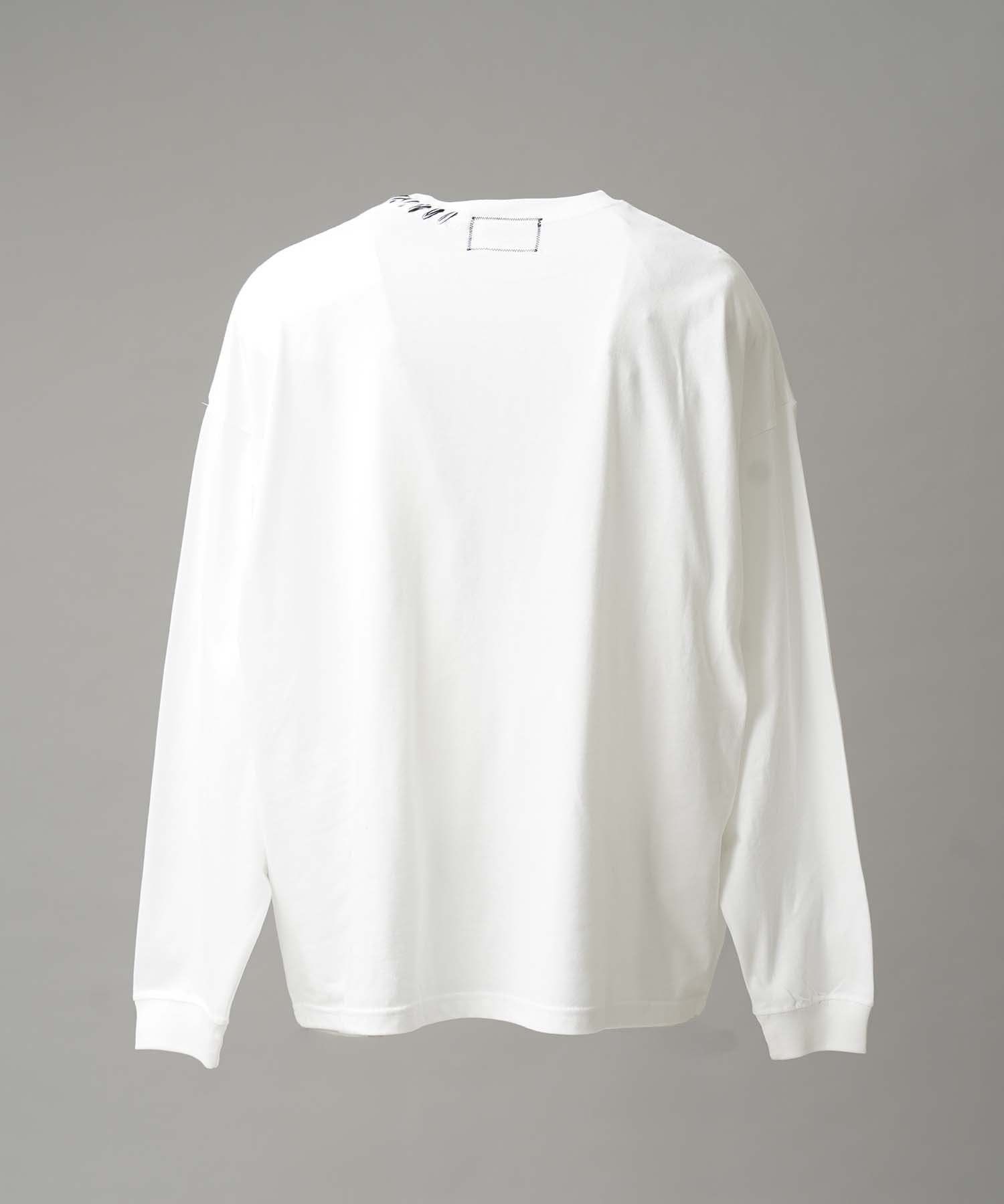 [25AW PRE-ORDER] Nuance Graphics Hand Stitching Long Sleeve TEE