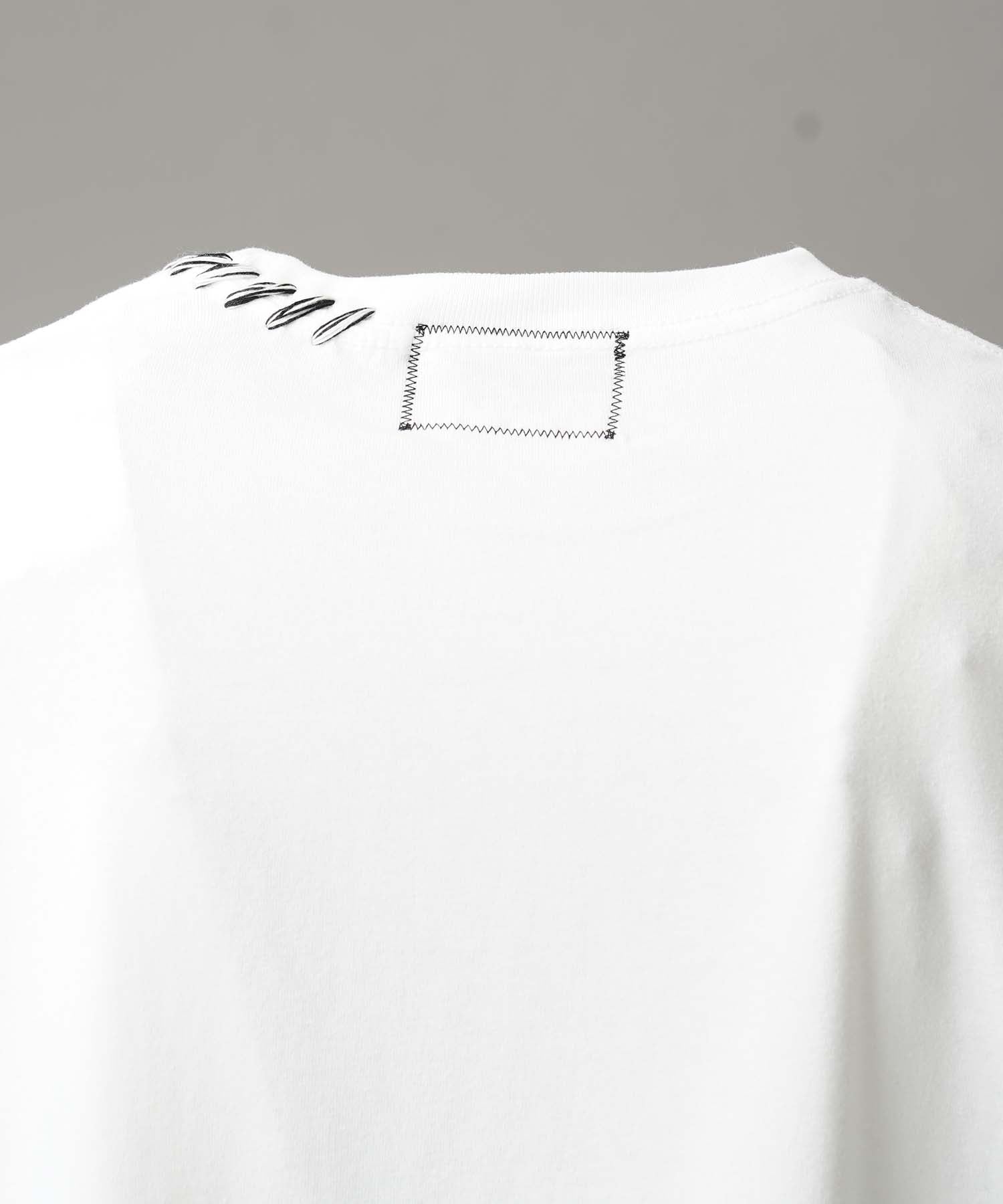 [25AW PRE-ORDER] Nuance Graphics Hand Stitching Long Sleeve TEE