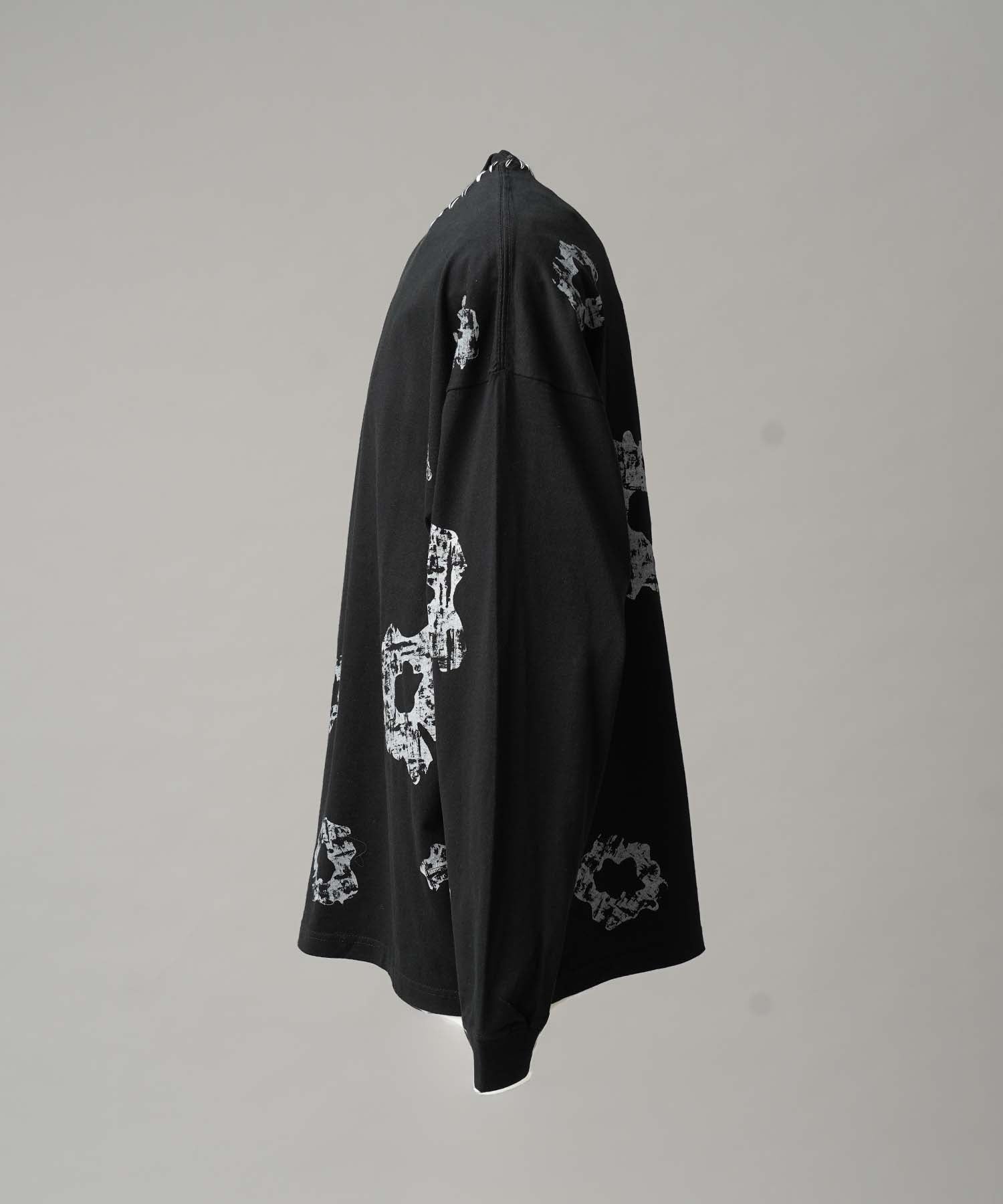 [25AW PRE-ORDER] Nuance Graphics Hand Stitching Long Sleeve TEE