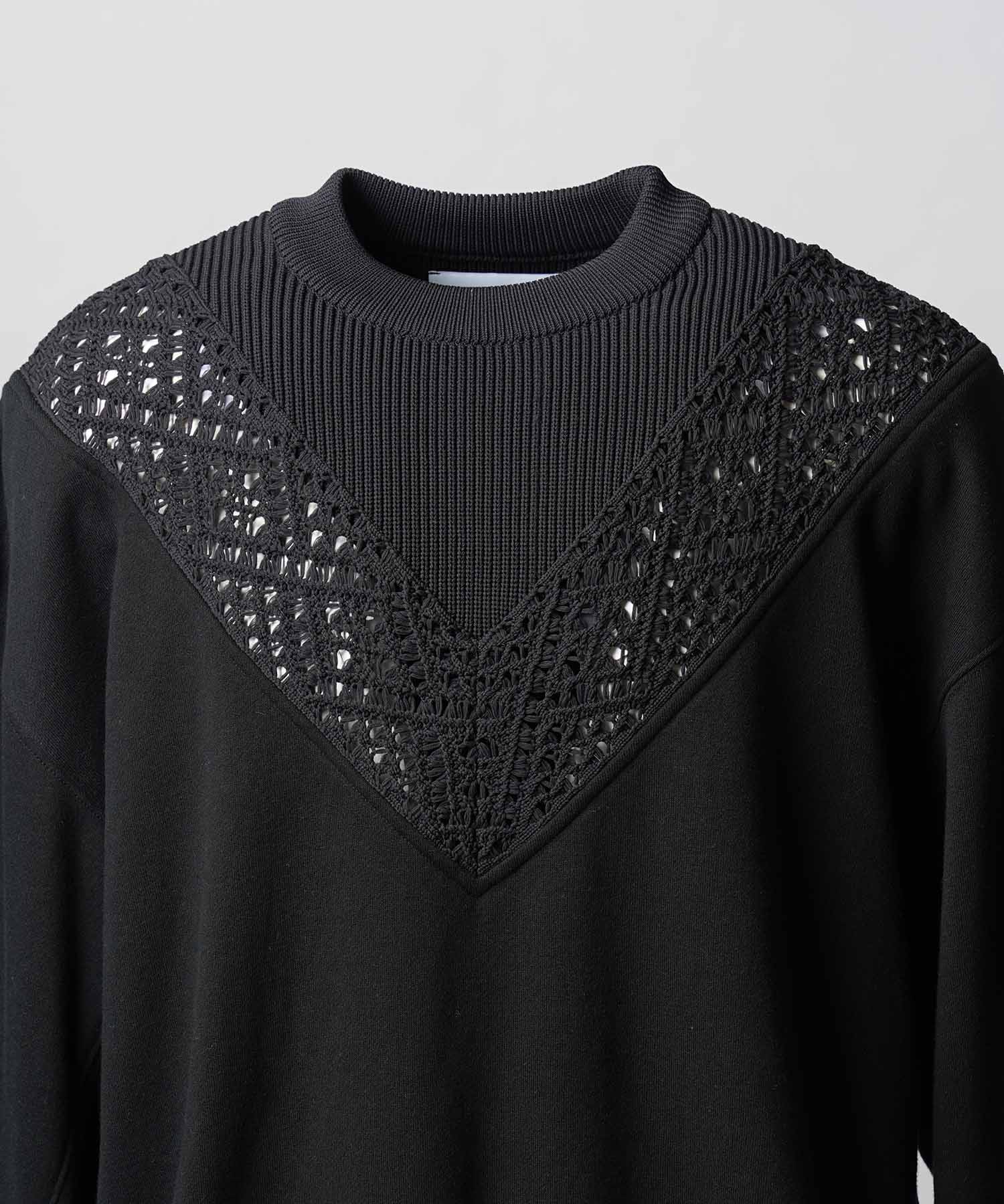 Gradation Short Length Prime-Over V-Neck Knit Pullover