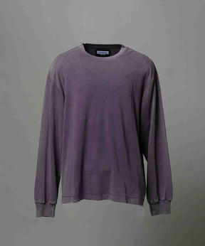 [ex] Prime-Ore-Ore-Ore-Ore-Over Smooth Crew Neck长袖T恤