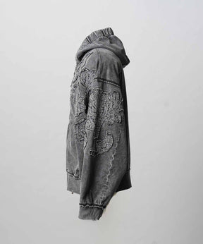 4 색 샹 브레이 세탁 가능한 양모 피크 라펠 더블 가슴 재킷