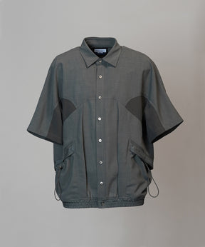 [26SS PRE-ORDER] 3D Sporty Switching Prime-Over Short-sleeved Shirt