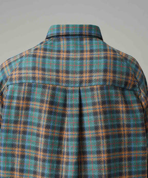 [Sale starts at 12:00 pm on Saturday, September 13th] [Italian Dead Stock Fabric] Prime-Over Curved Pocket Shirts Blouson