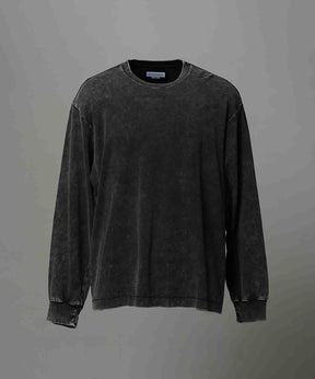 [ex] Prime-Ore-Ore-Ore-Ore-Over Smooth Crew Neck长袖T恤