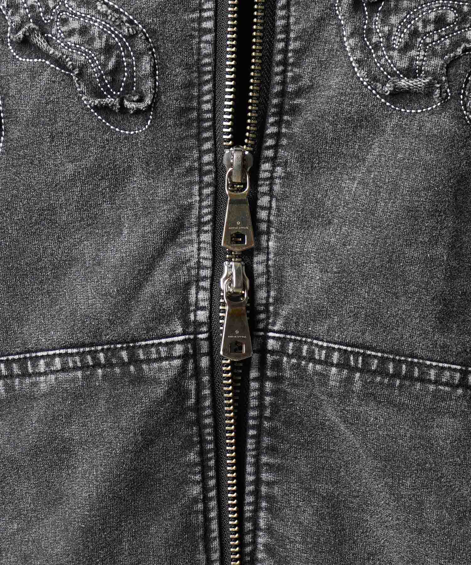 4 색 샹 브레이 세탁 가능한 양모 피크 라펠 더블 가슴 재킷