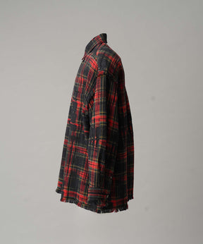 [Sales open at 12:00 pm on Saturday, September 13th] [Italian Dead Stock Fabric] Prime-Over Cut Off Shirts