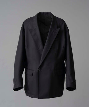 [24AW Pre-Order] Sheep Leather Prime-Over Pea Coat (copy)