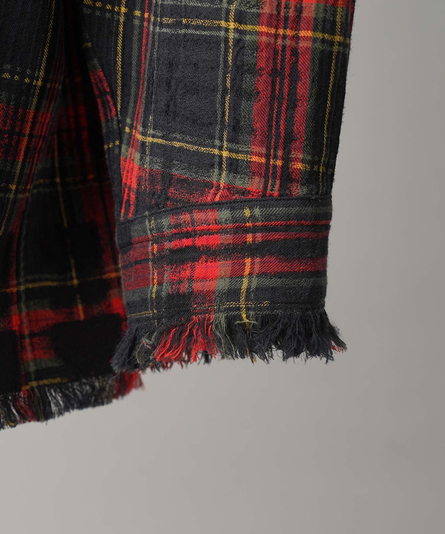 [Sales open at 12:00 pm on Saturday, September 13th] [Italian Dead Stock Fabric] Prime-Over Cut Off Shirts