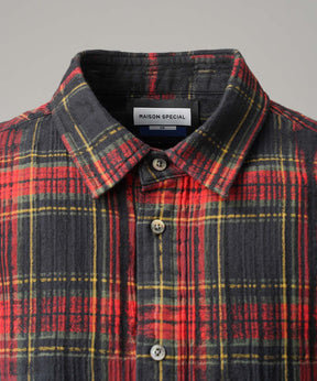 [Sales open at 12:00 pm on Saturday, September 13th] [Italian Dead Stock Fabric] Prime-Over Cut Off Shirts