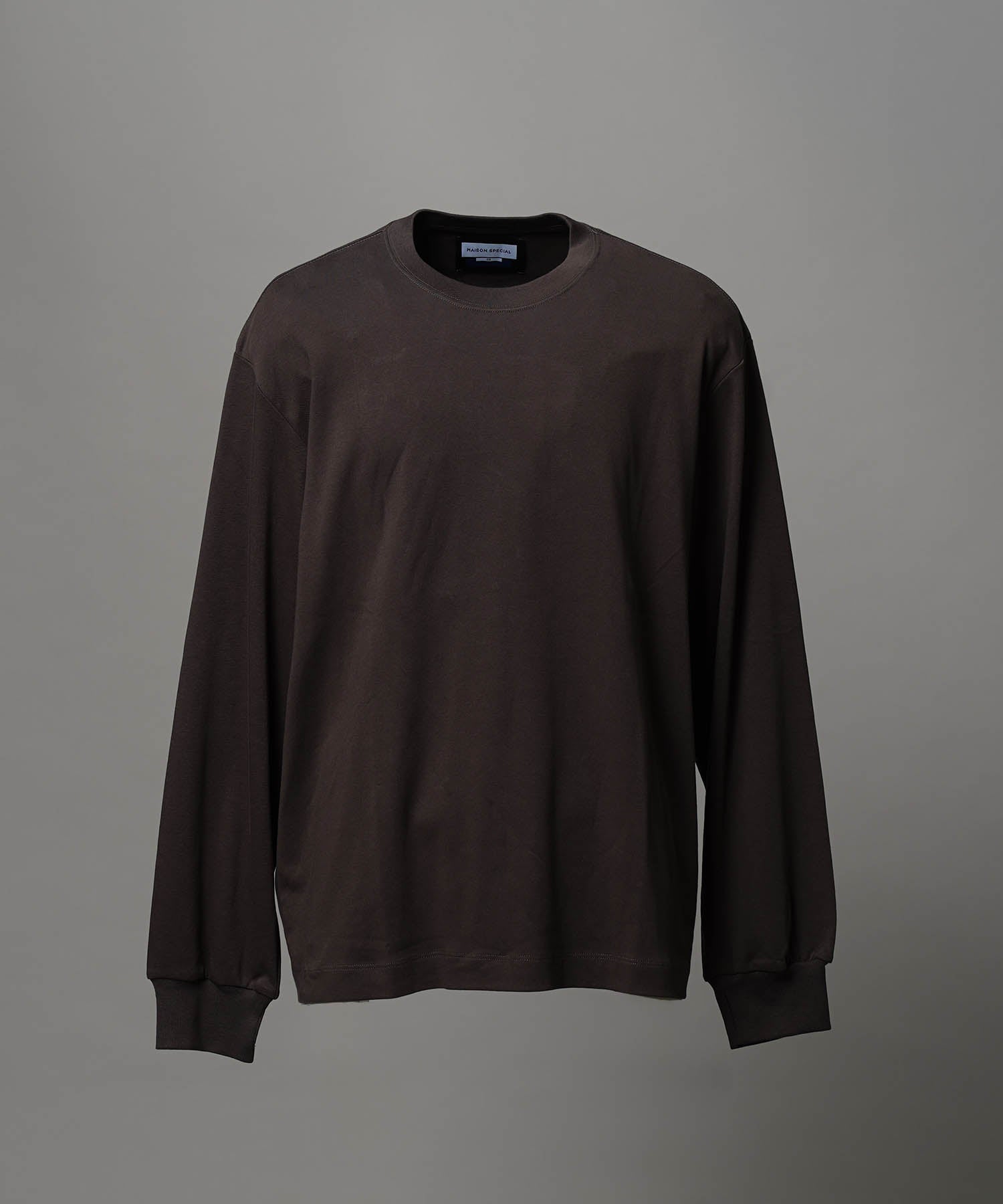 EX】Prime-Over Smooth Crew Neck Long Sleeve T-Shirt