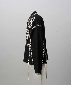 等级短长度超过V领针织套头衫